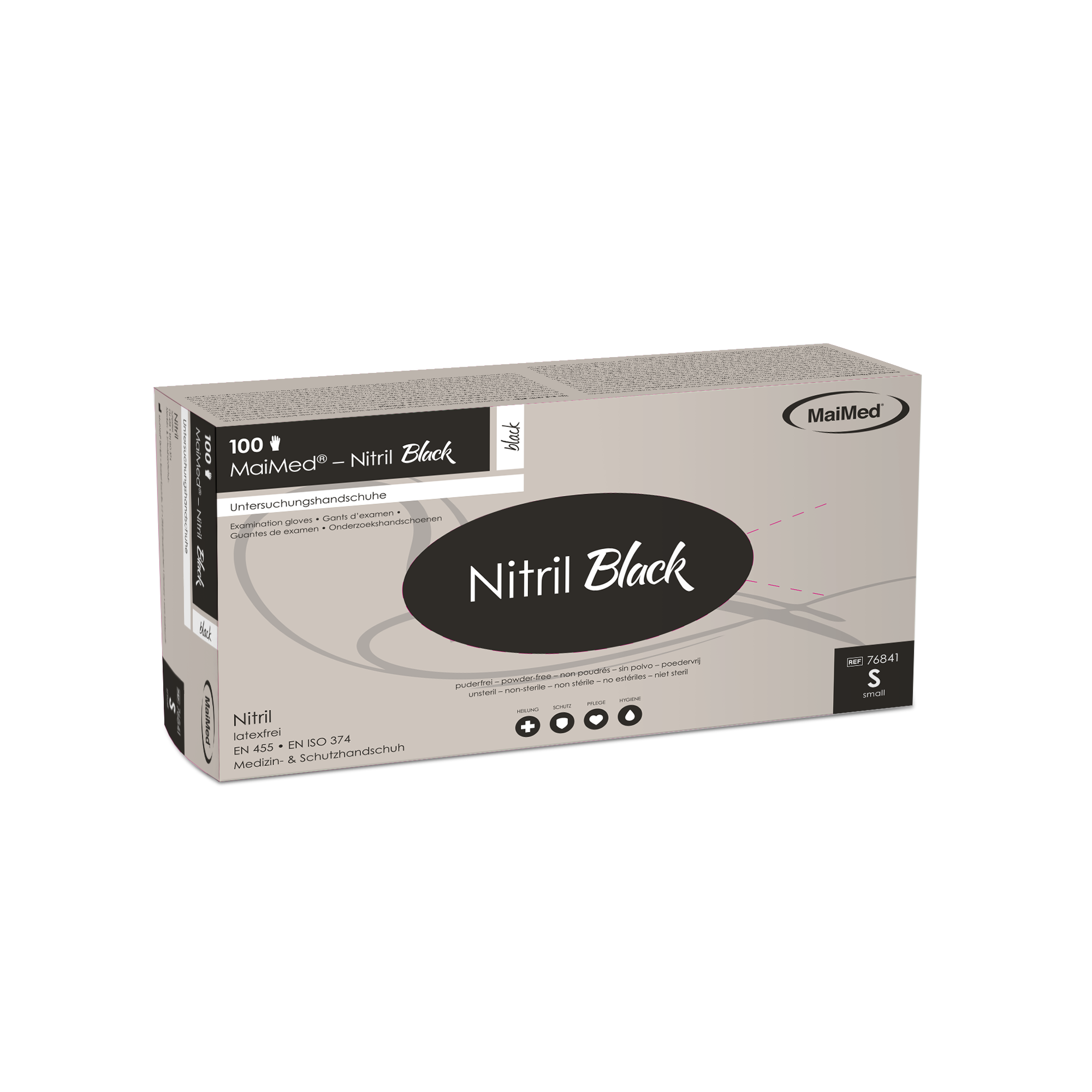 Nitril - Einweghandschuh Black