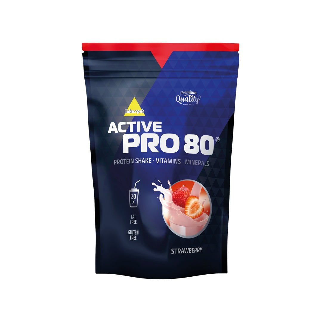 ACTIVE Pro 80 - Erdbeere 500g