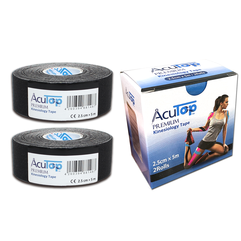 AcuTop® Premium Kinesiology Tape - 2.5 cm x 5m
