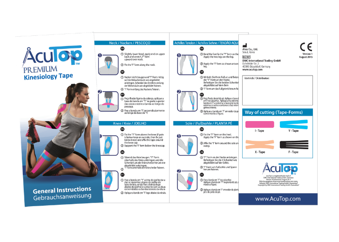 AcuTop® Premium Kinesiology Tape - 5 cm x 32 m