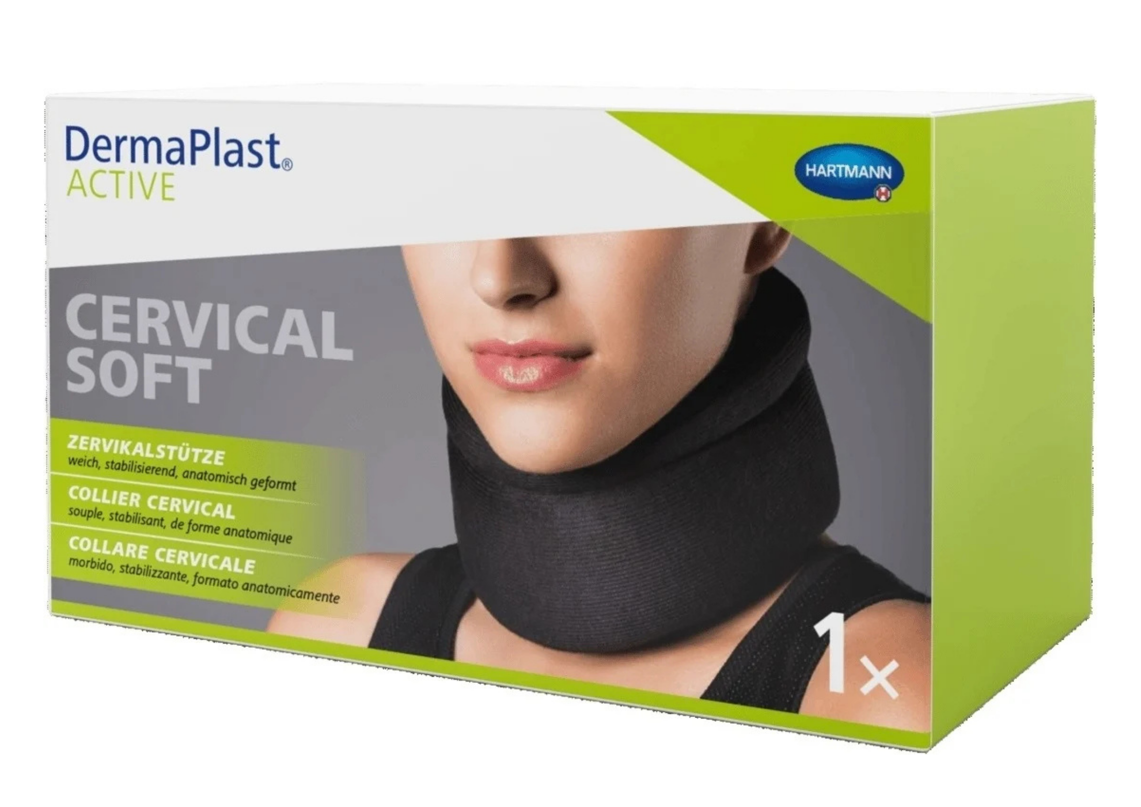 DermaPlast® ACTIVE Cervical Soft Zervikalstütze Höhe 7.5 cm