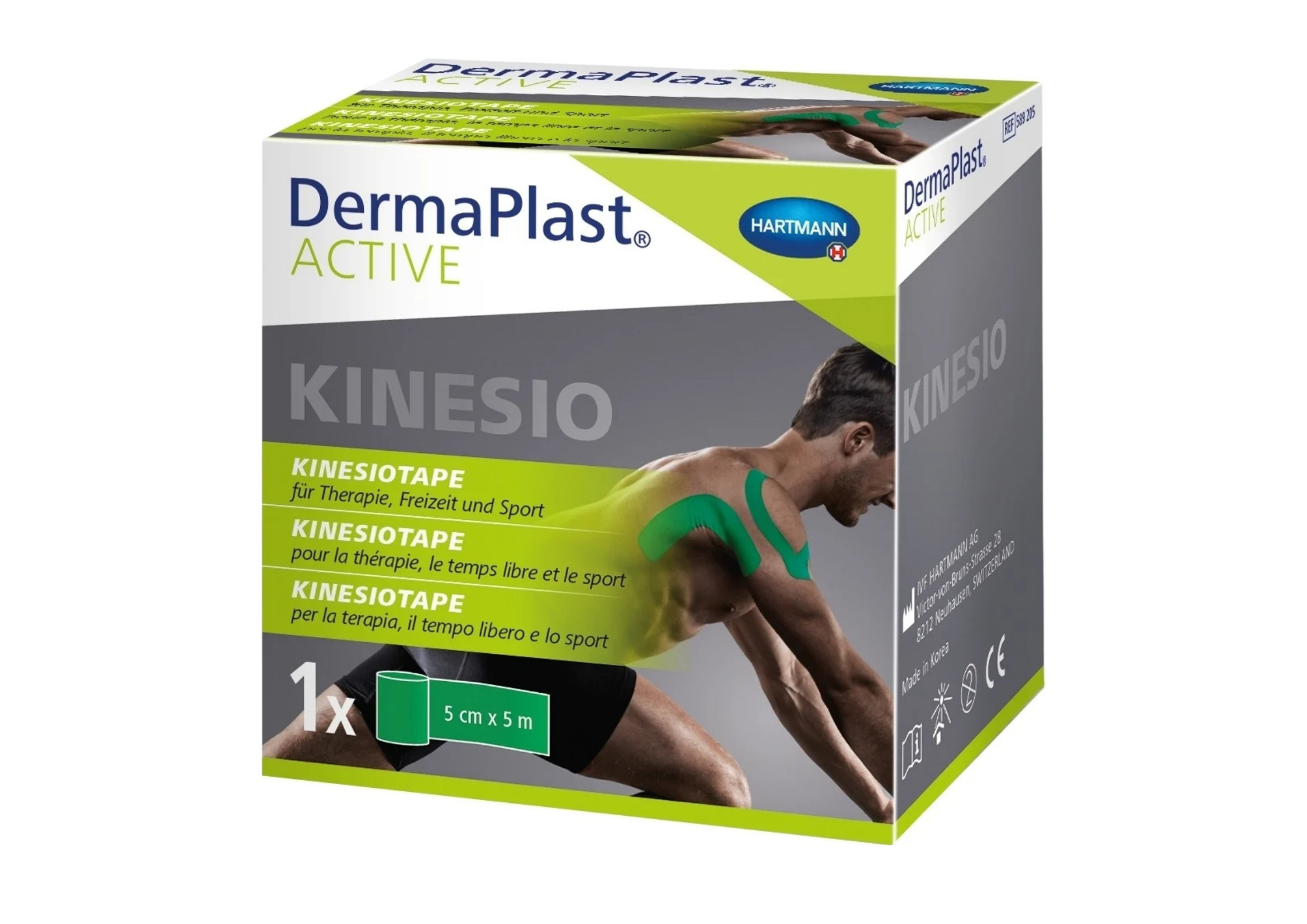 DermaPlast® ACTIVE Kinesiotape Kinesiotape 5cm x 5m