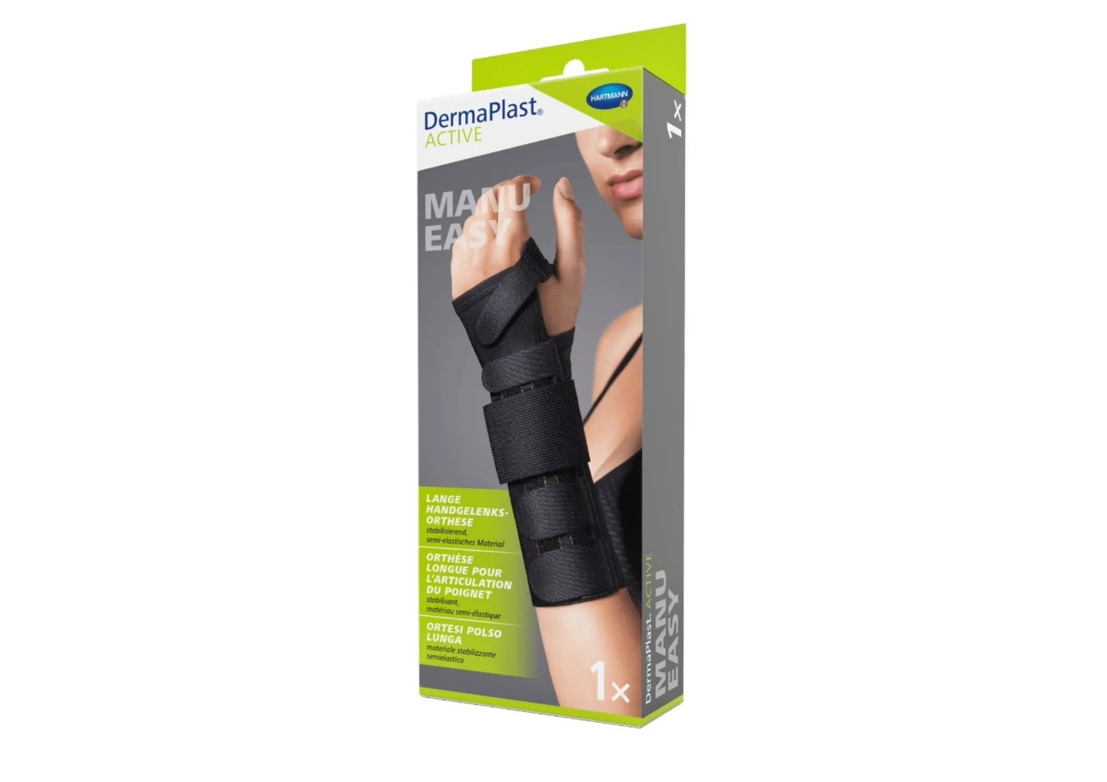 DermaPlast® ACTIVE Manu Easy long Handgelenkorthese rechte & linke Hand