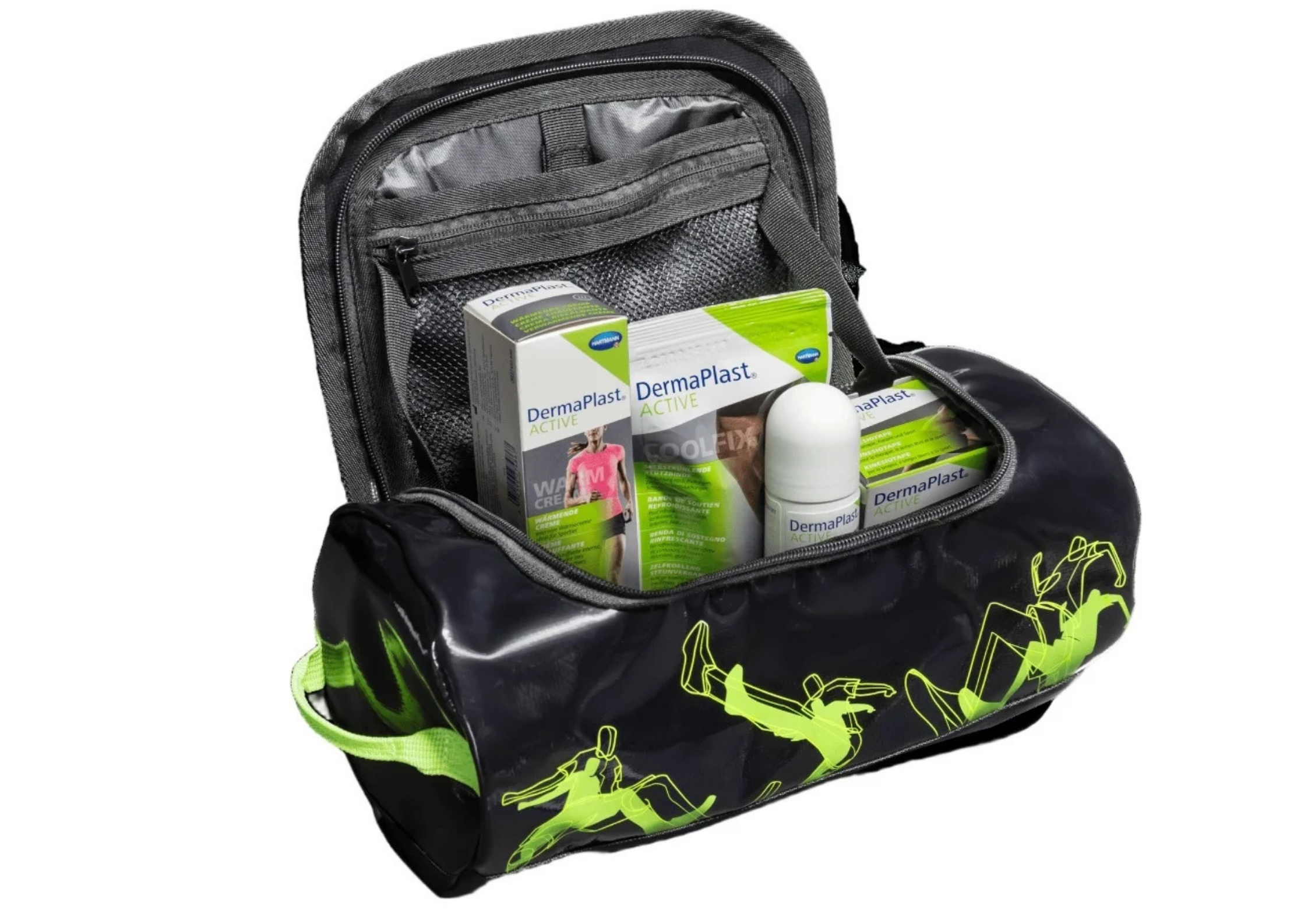 DermaPlast® Active Sportset befüllt mit div. Artikeln