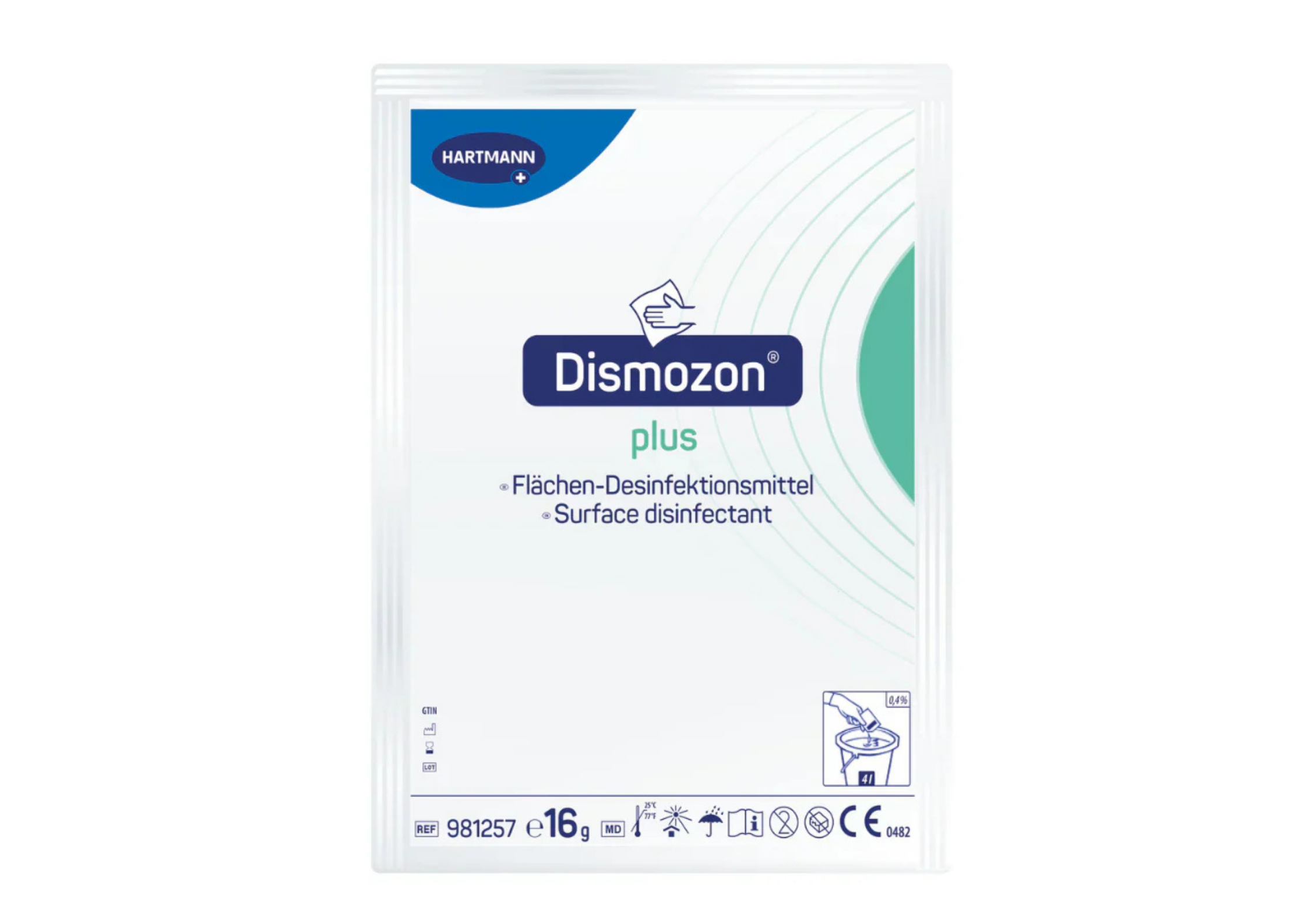 Dismozon® plus Beutel à 16 g - 50 Beutel