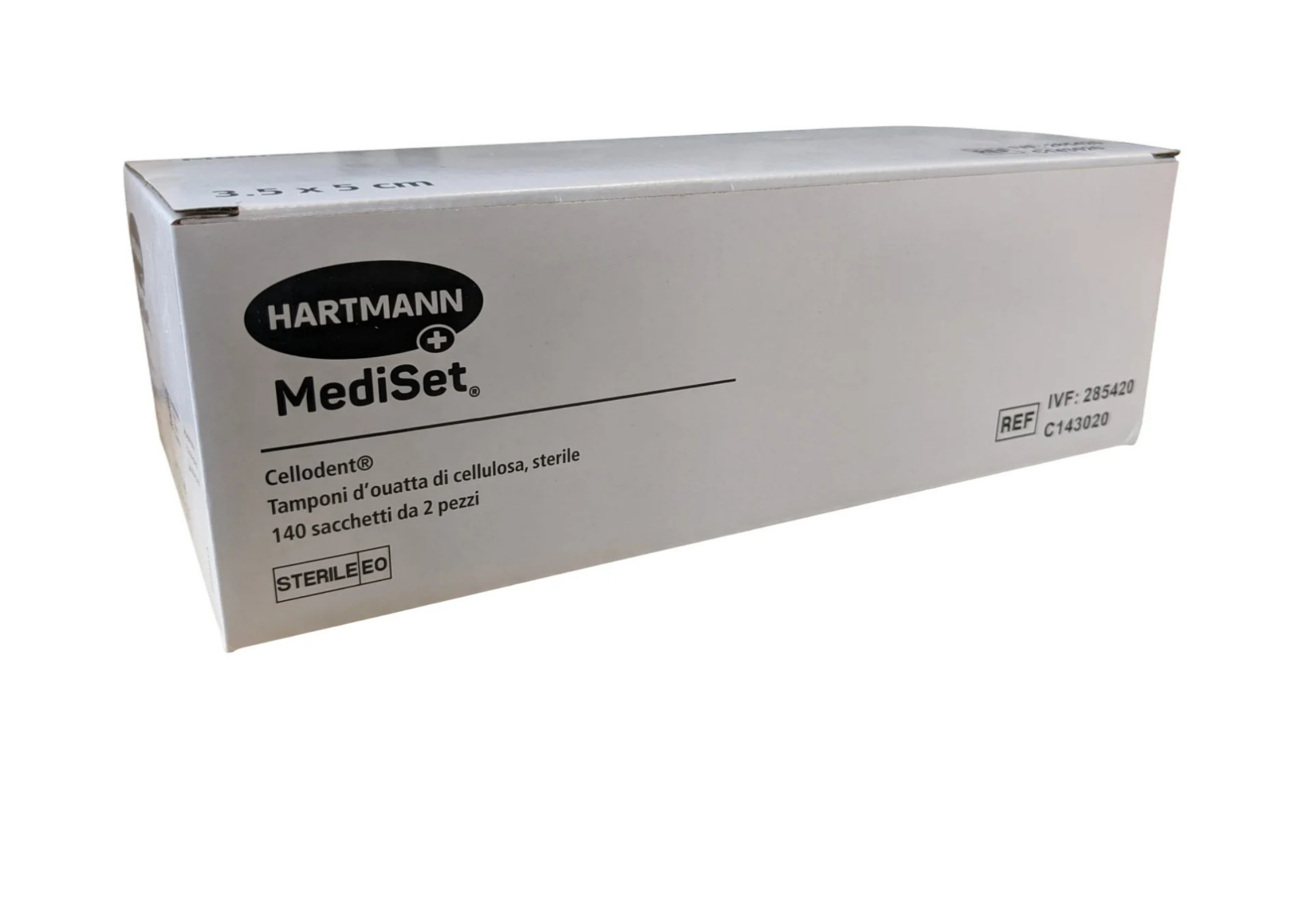 MediSet® Cellodent® steril 3.5 x 5 cm