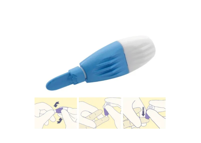 Microtainer® kontaktaktivierte Lanzette blau - 200 Stück