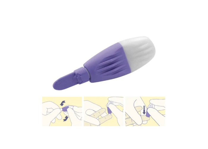 Microtainer® kontaktaktivierte Lanzette lila - 200 Stück