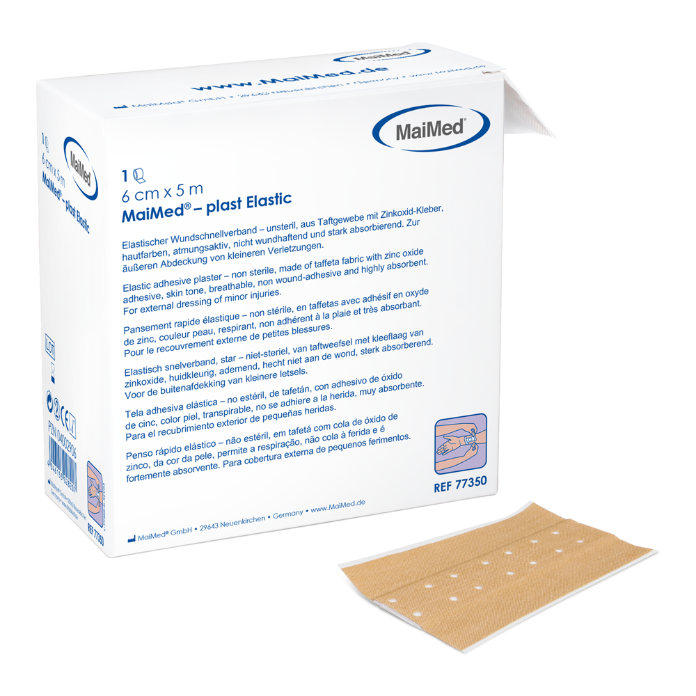Pflaster - plast Elastic 6cmx5m 1Stück