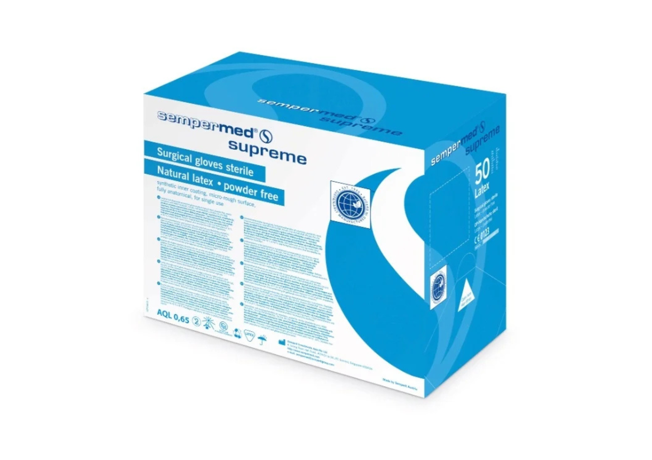 Sempermed® supreme steril, paarweise versiegelt - 50 Paar