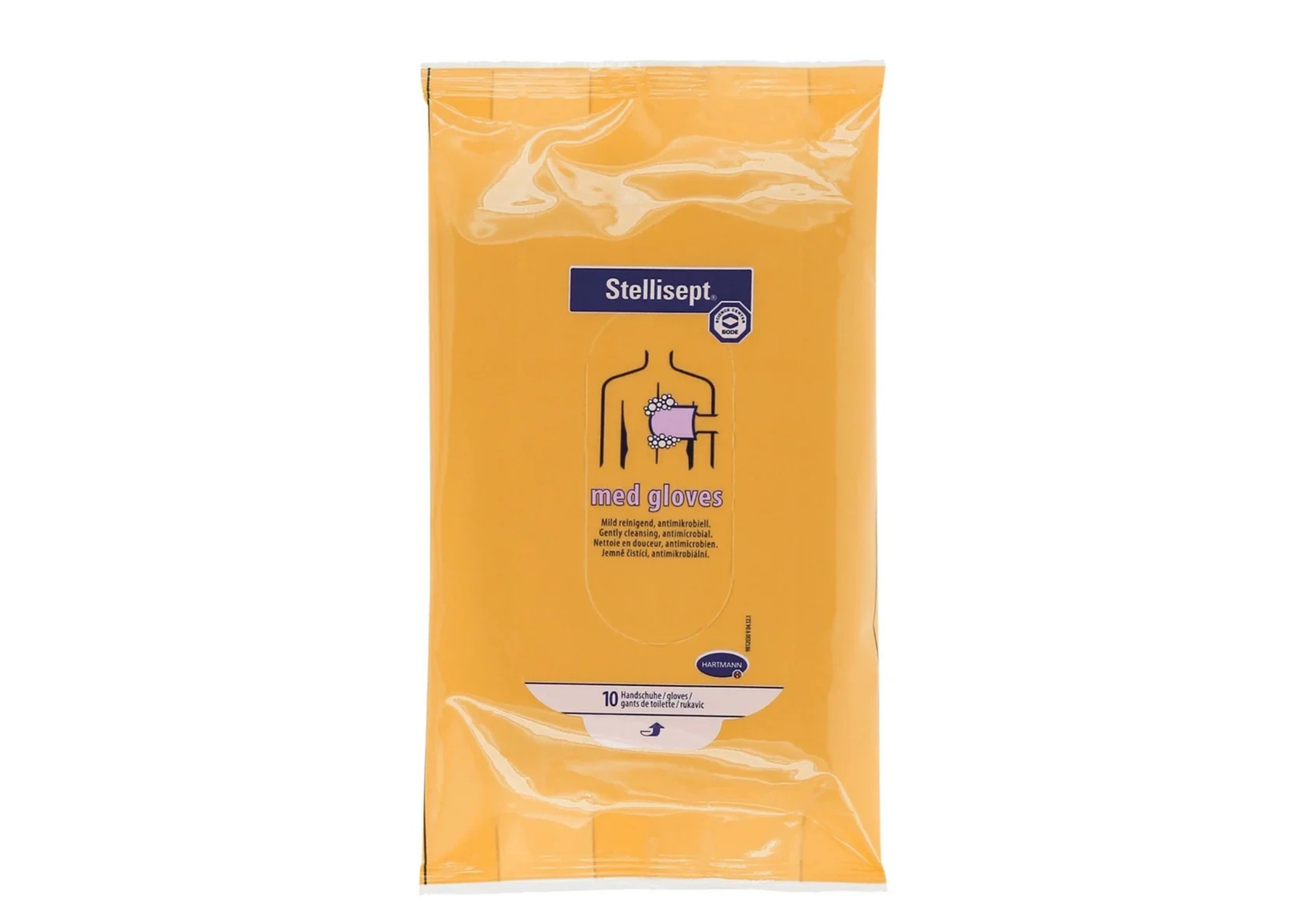 Stellisept® med gloves 10 Einmalwaschhandschuhe