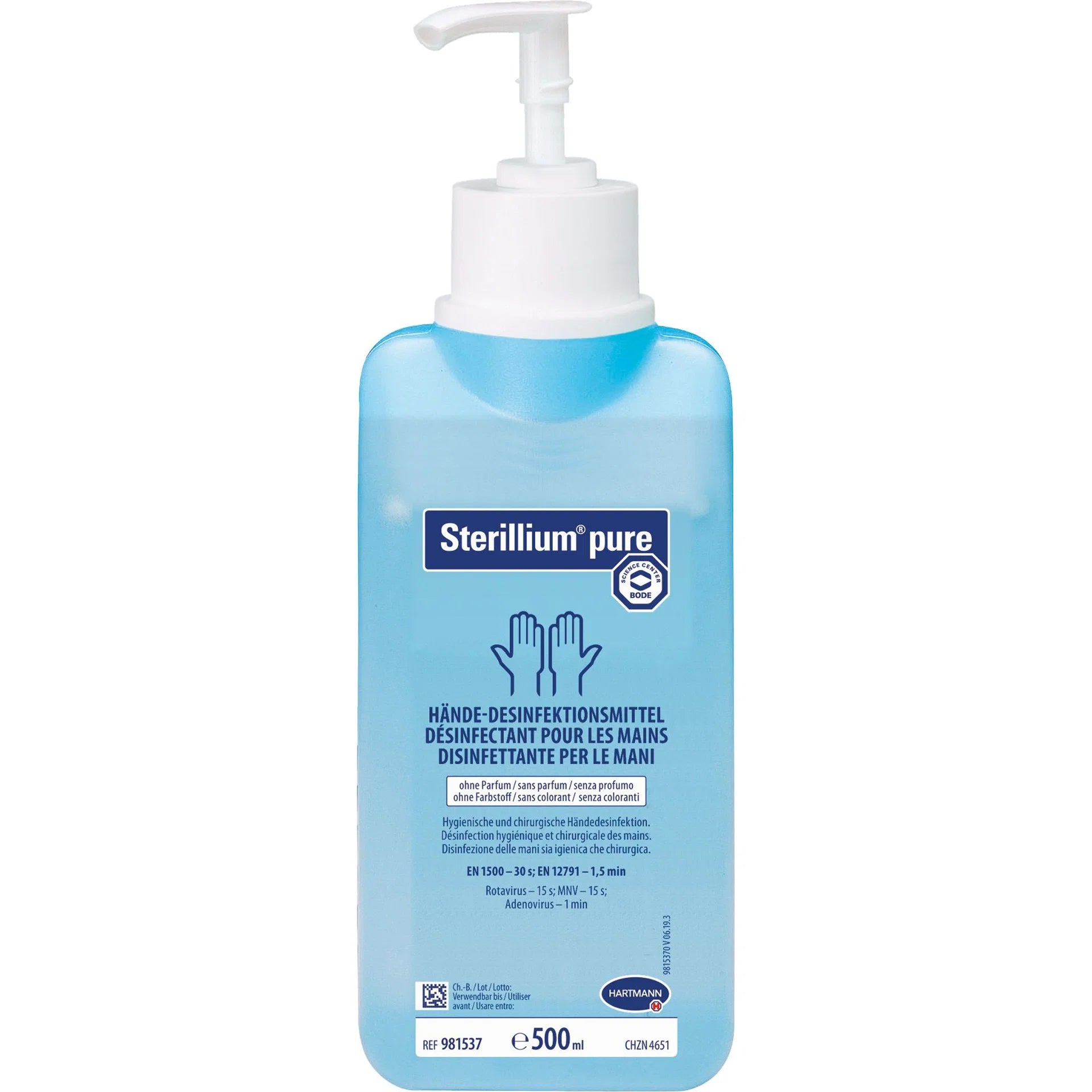 Sterillium® pure Händedesinfektion