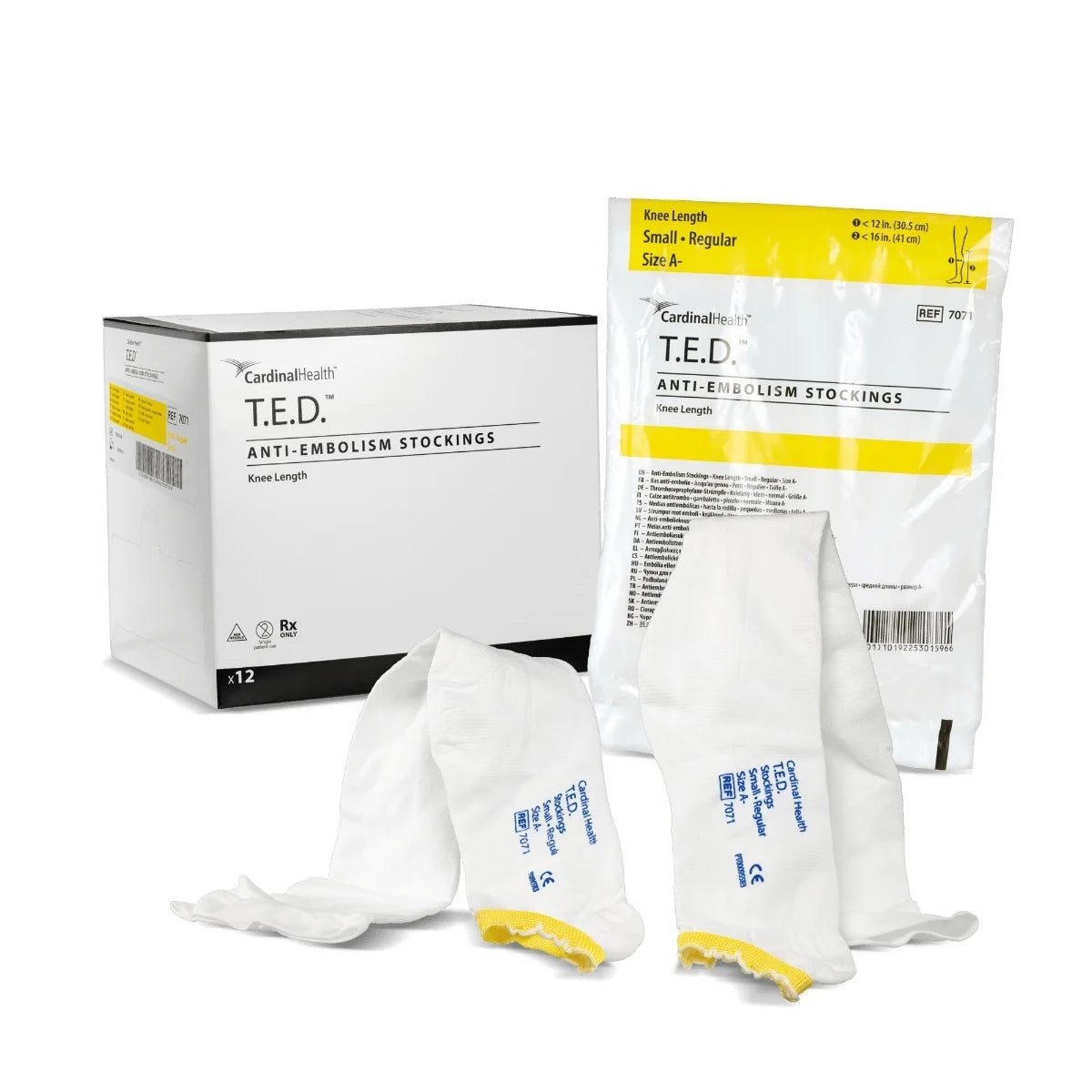 T.E.D. Anti-Thrombose Strümpfe knielang S Wadenumfang