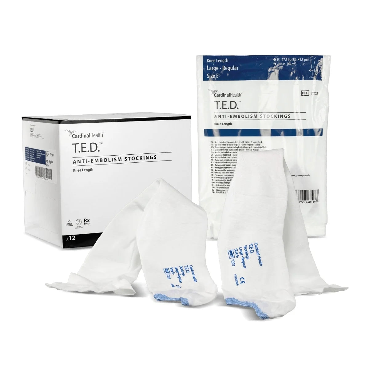T.E.D. Anti-Thrombose Strümpfe knielang S Wadenumfang