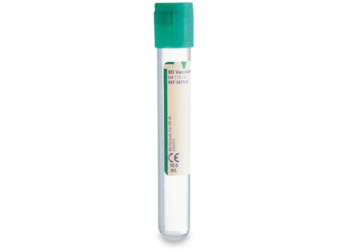 Vacutainer Lithium Heparin Grün ohne Trenngel 10ml - 100 Stück