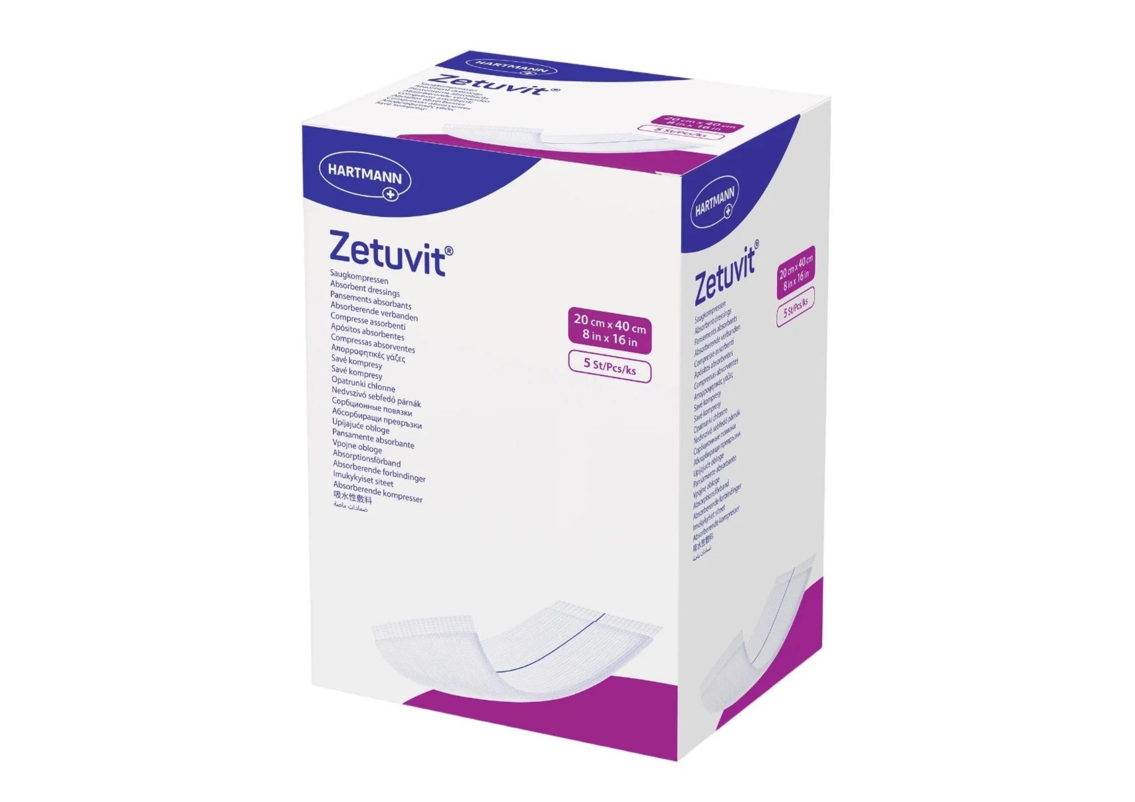 Zetuvit® steril, einzeln verpackt