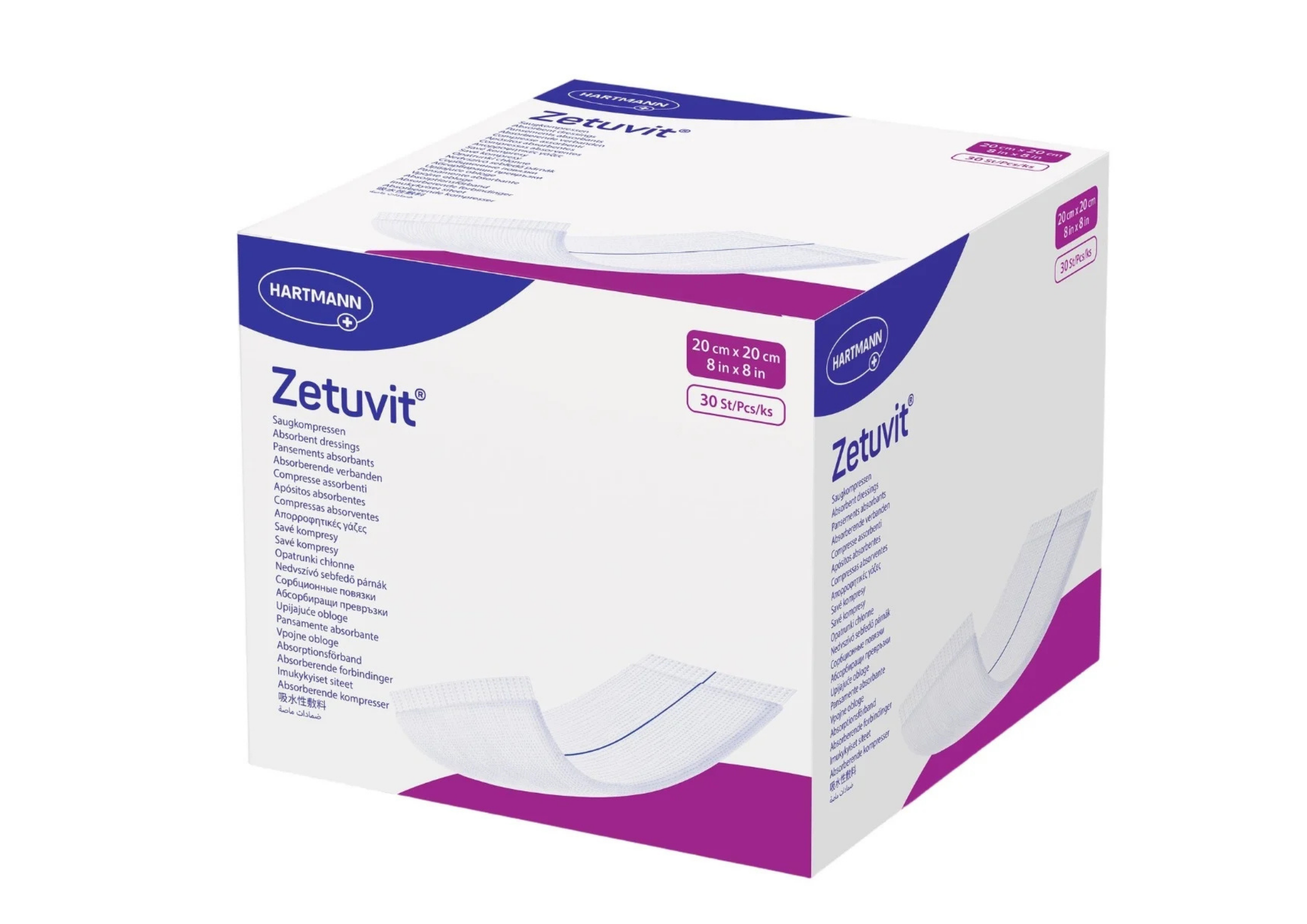 Zetuvit® unsteril - 30 Stück pro Packung