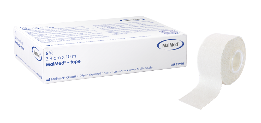Sparadrap en rouleau 3,8cmx10m 6 pièces