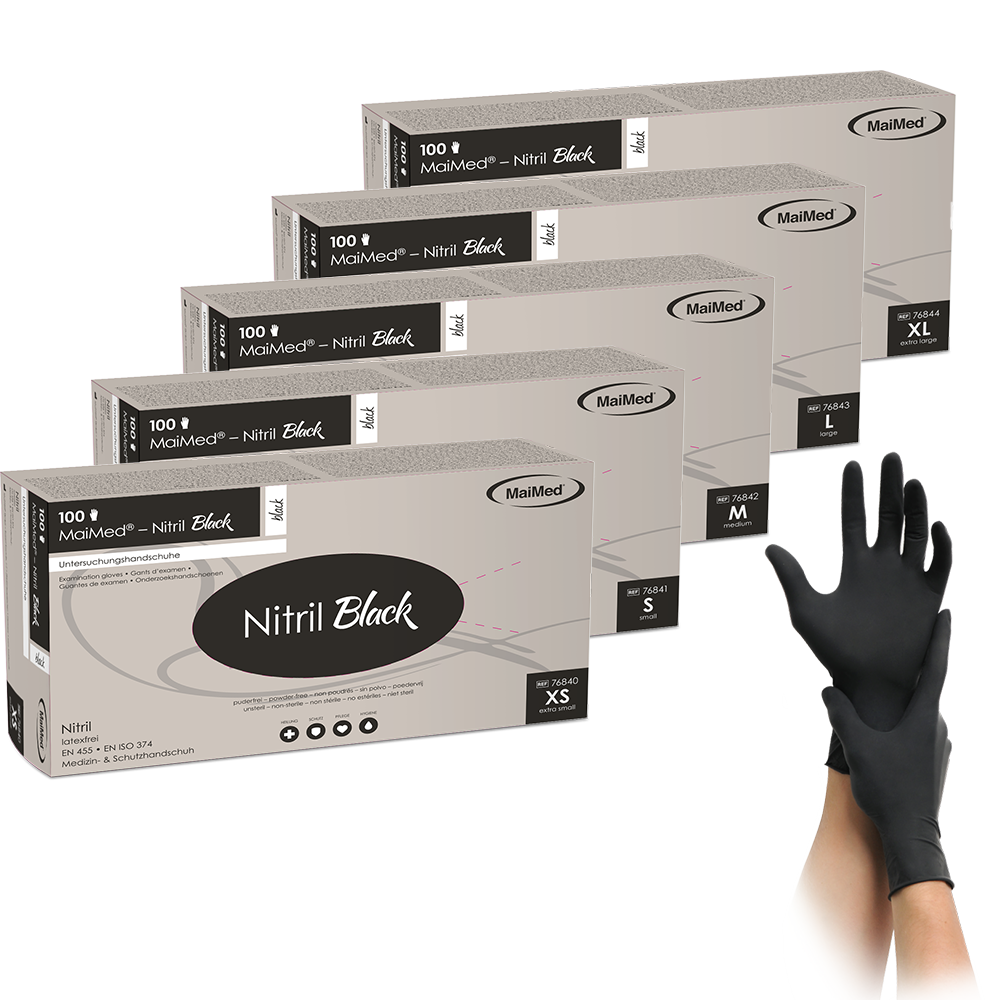 Nitril - Einweghandschuh Black