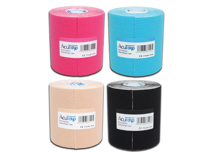 AcuTop® Premium Kinesiology Tape - 7.5 cm x 5m