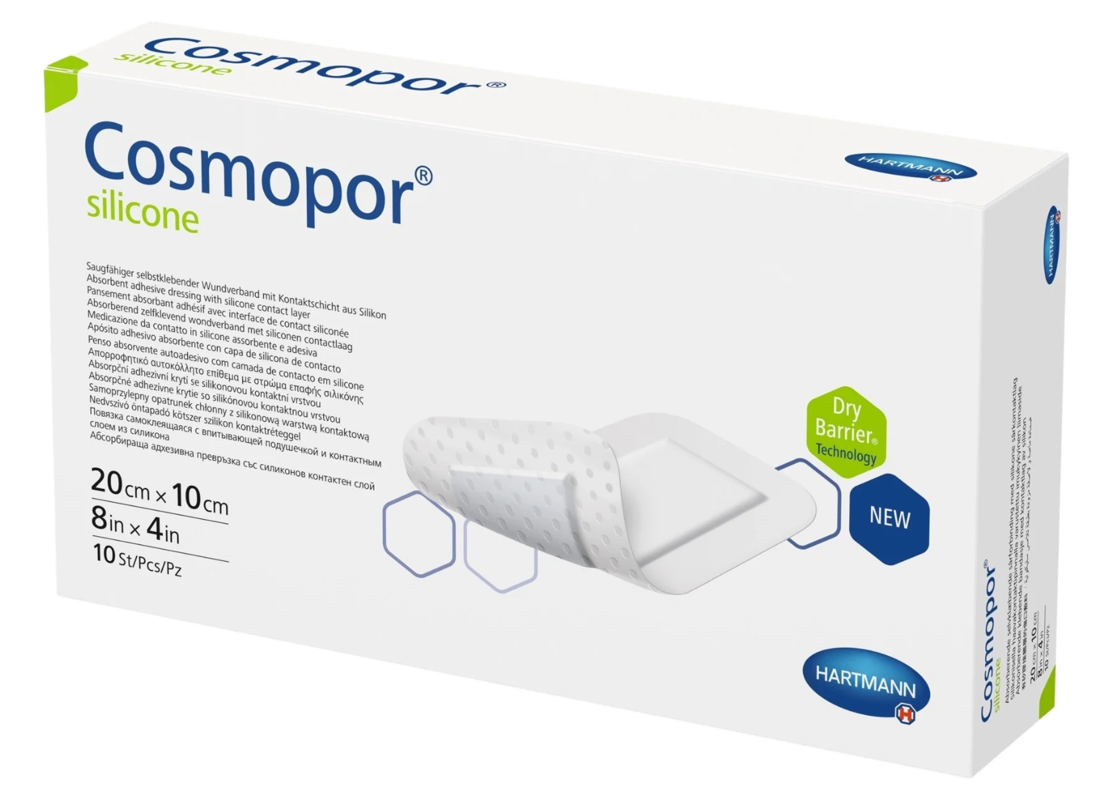 Cosmopor Silicone 10 Stück