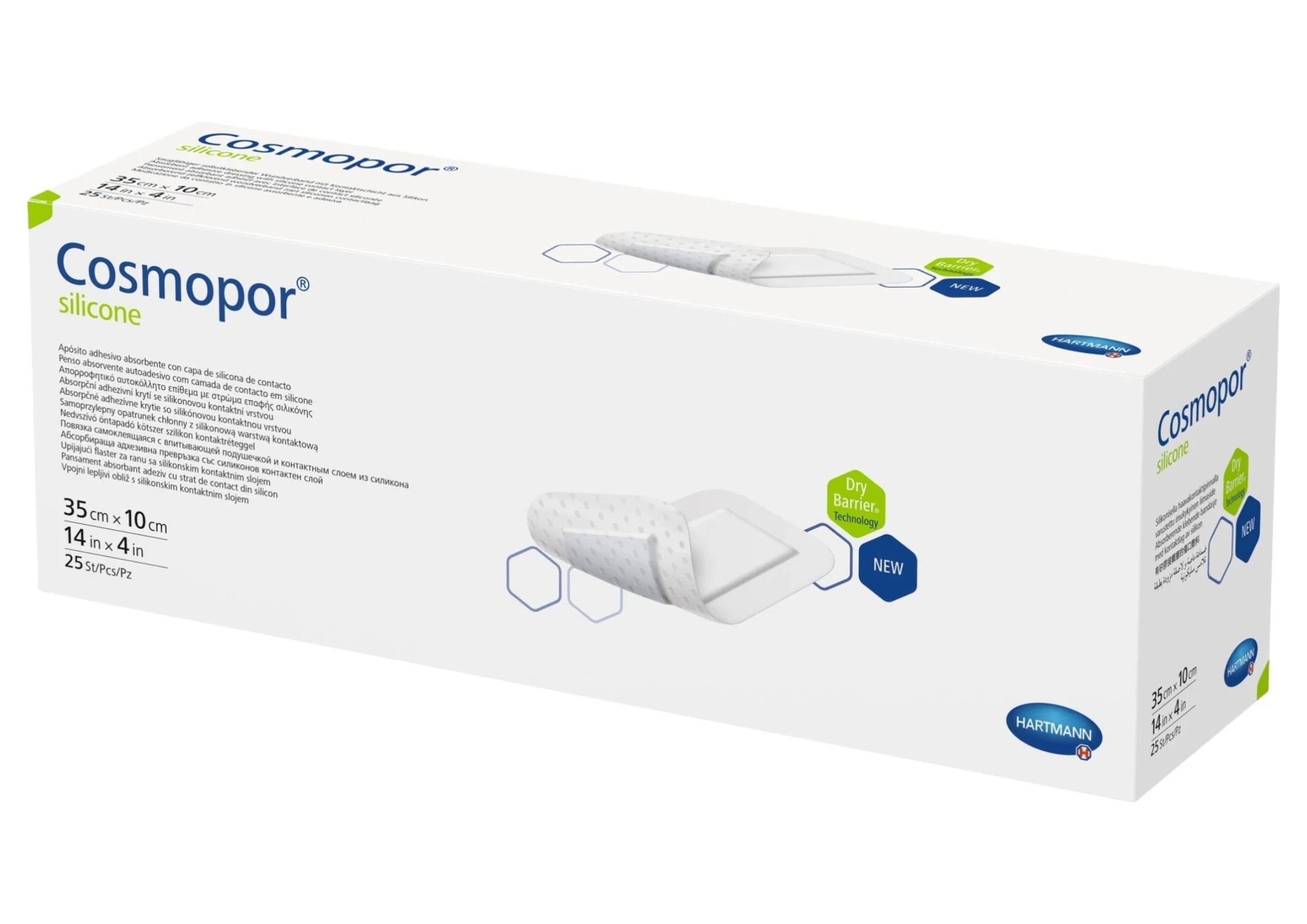 Cosmopor Silicone 10 Stück
