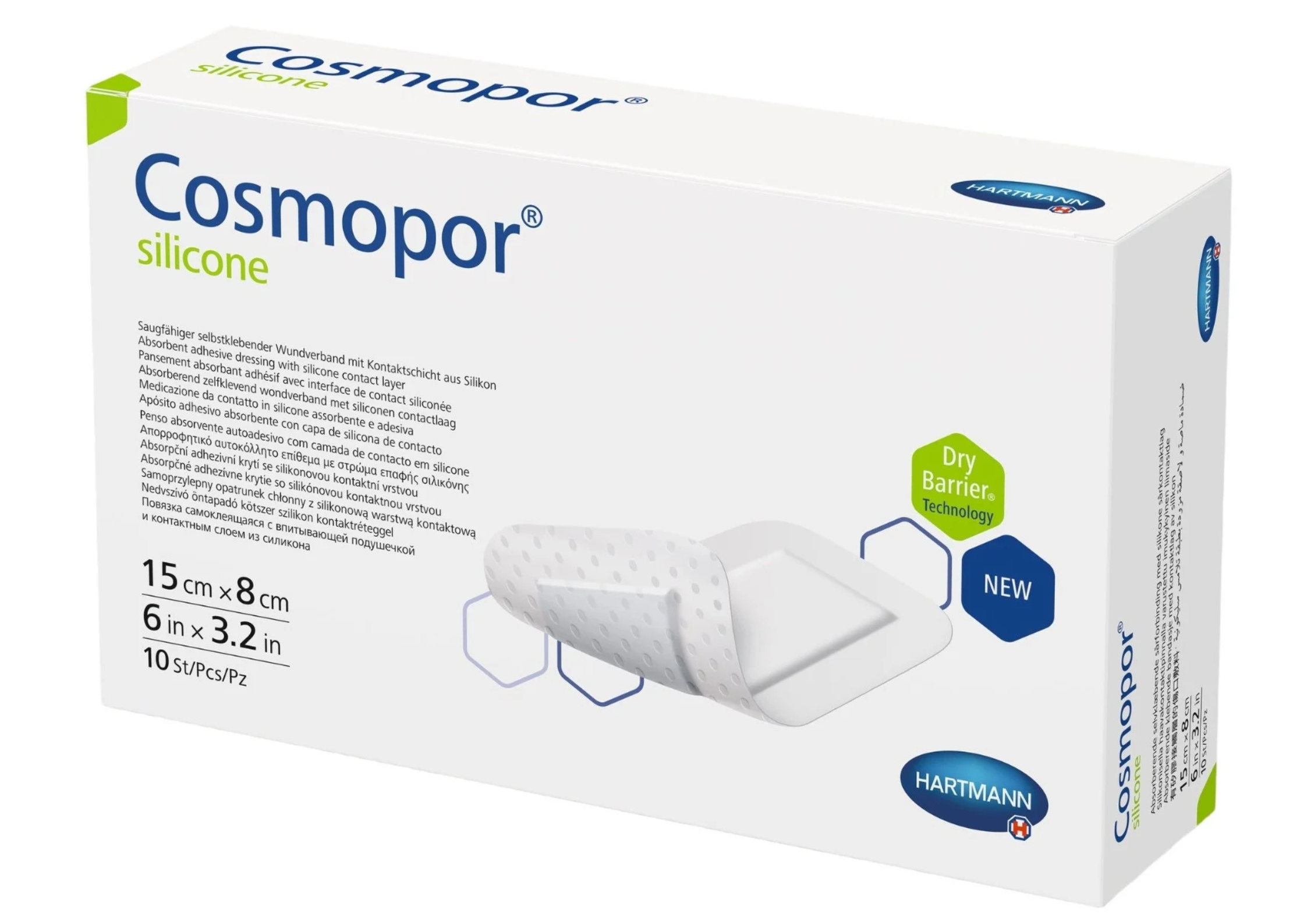 Cosmopor Silicone 10 Stück