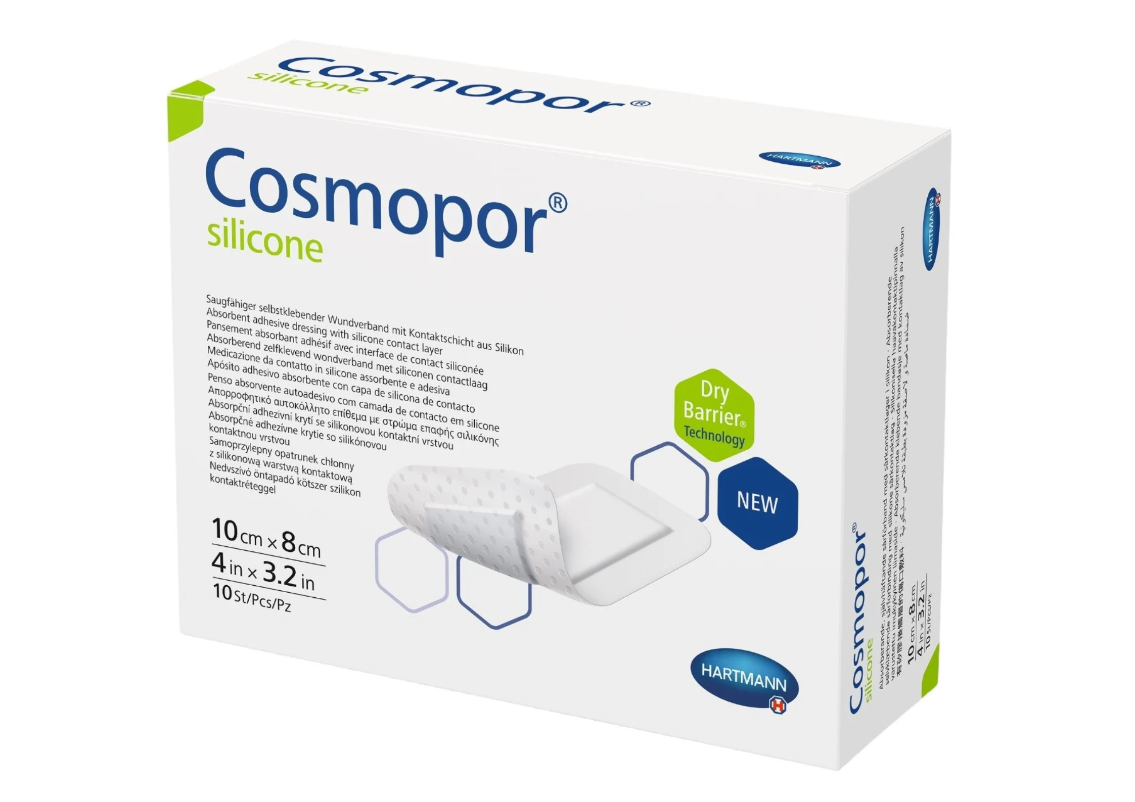 Cosmopor Silicone 10 Stück