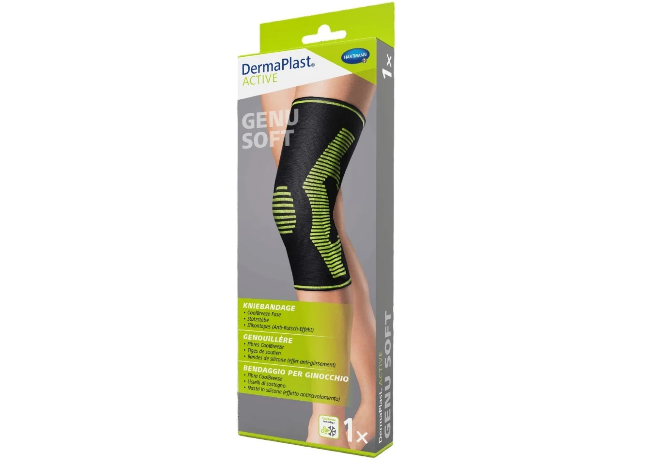 DermaPlast® ACTIVE Genu Soft Kniebandage rechts & links
