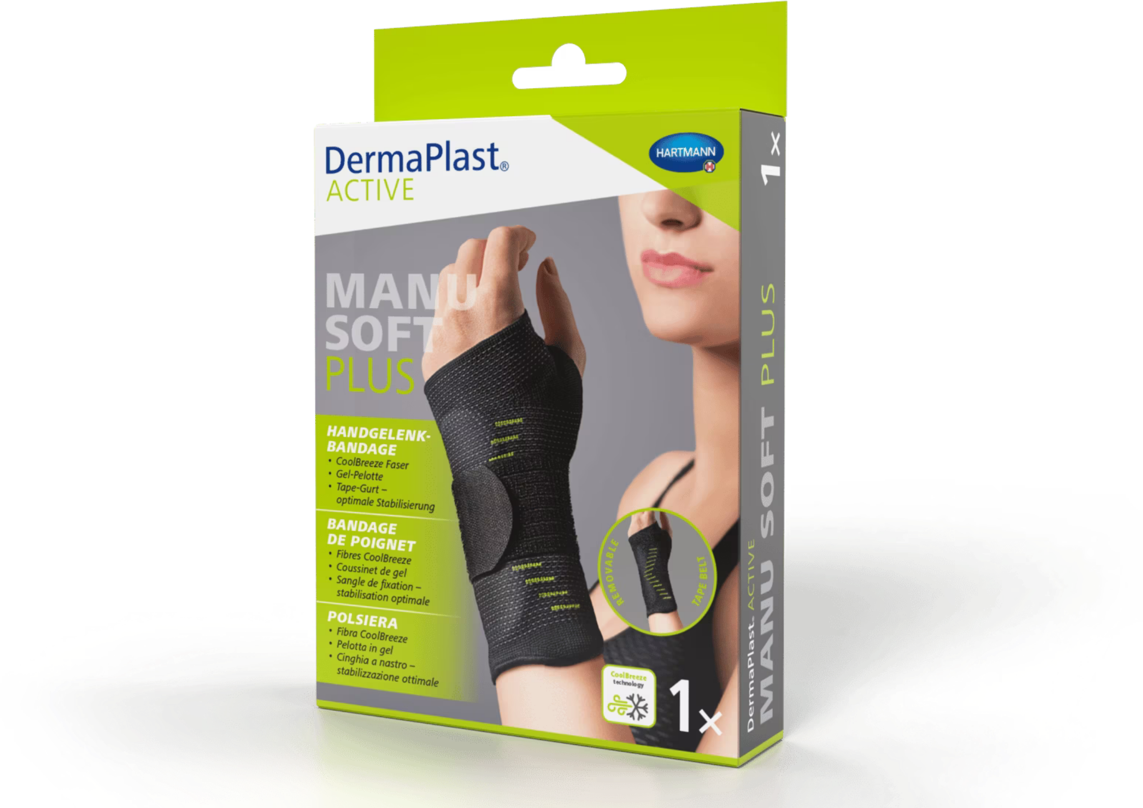 DermaPlast® ACTIVE Manu Soft Plus Handgelenkbandage rechts & links