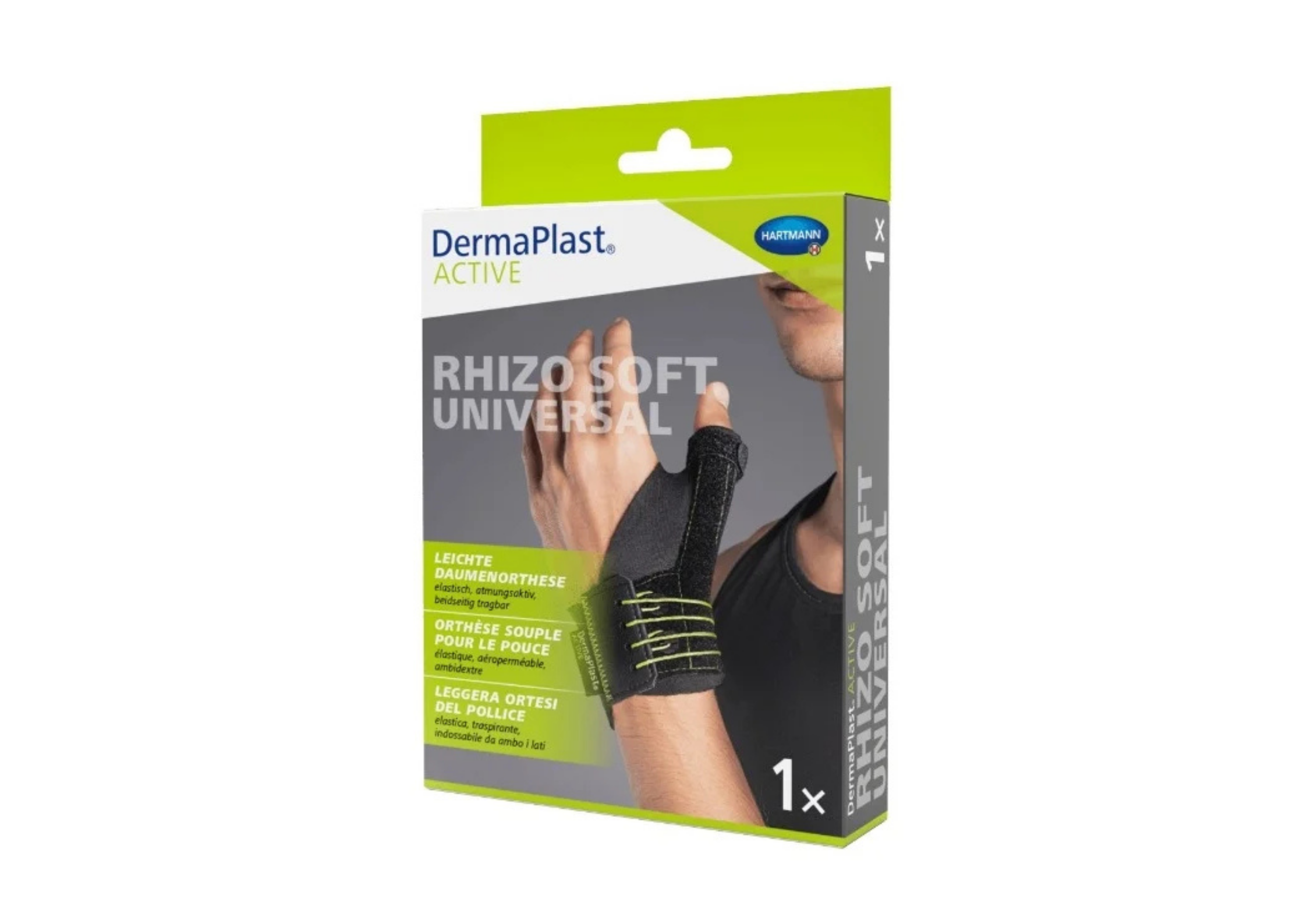 DermaPlast® ACTIVE Rhizo Soft Universal leichte Daumengelenkorthese