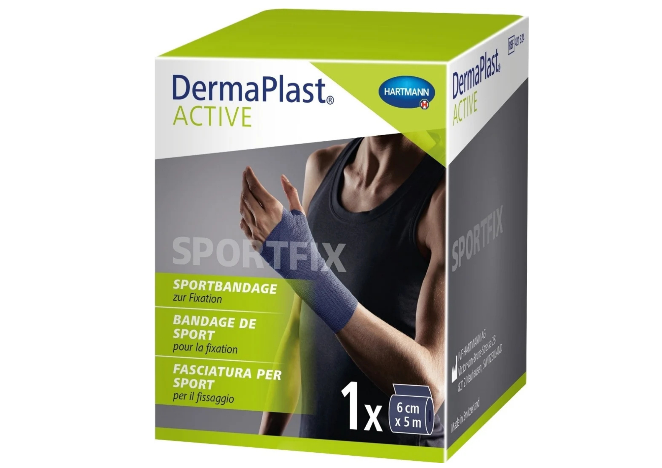 DermaPlast® ACTIVE SPORTFIX Sportbandage blau 5m x 6cm