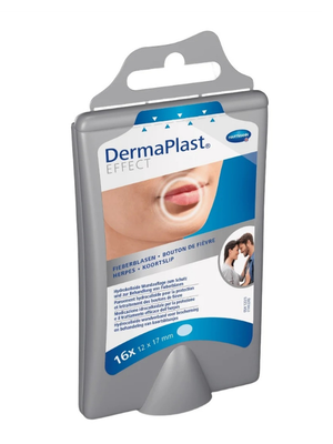 DermaPlast® Effect Fieberblasenpflaster 16 Stück -  1,7 × 1,2 cm