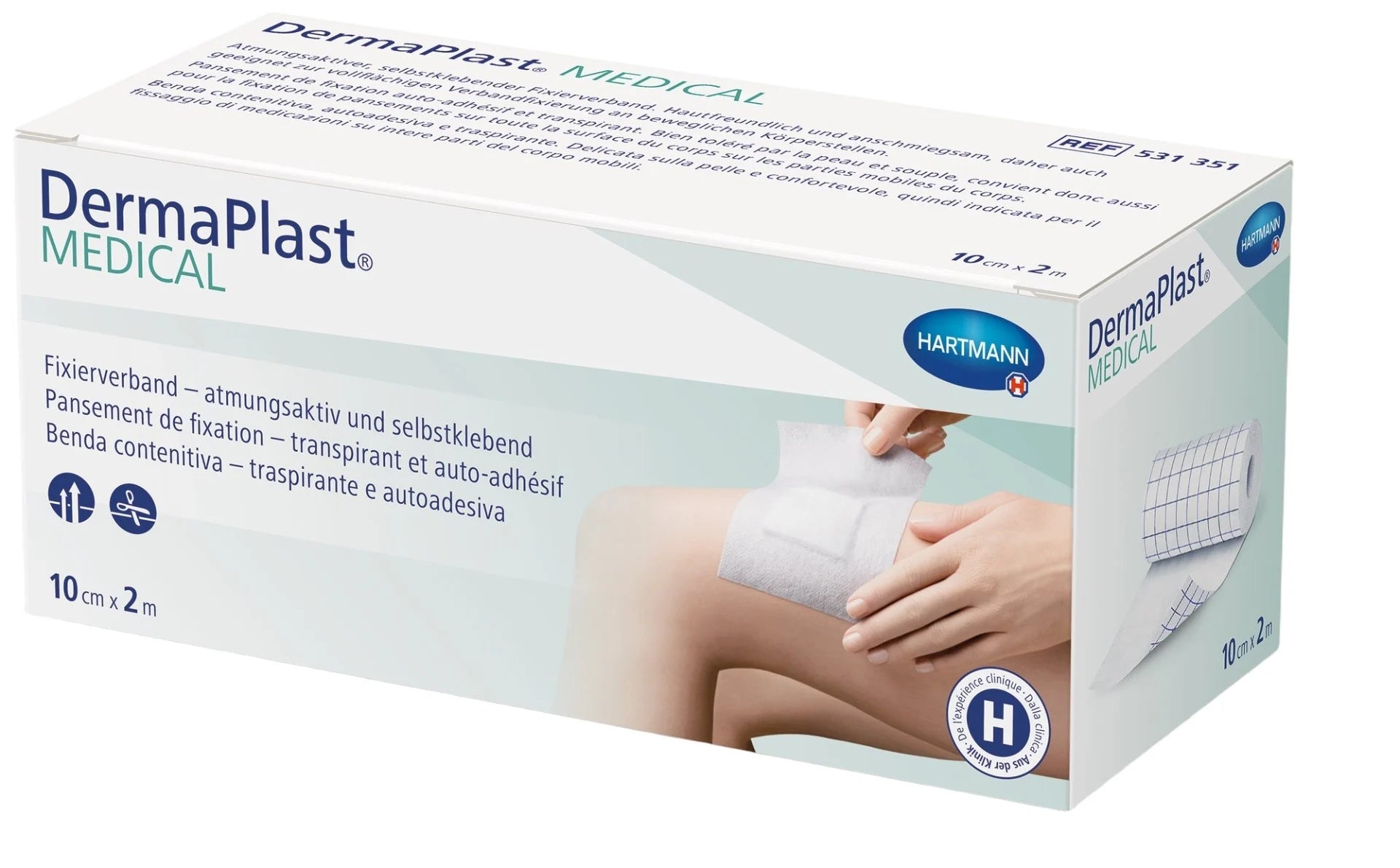 DermaPlast® Medical Fixiervlies 10cm x 2m