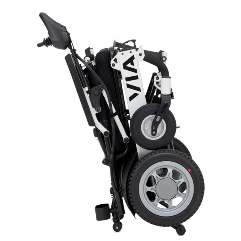 Electric wheelchair VIA foldable, ideal for travel - 6km/h