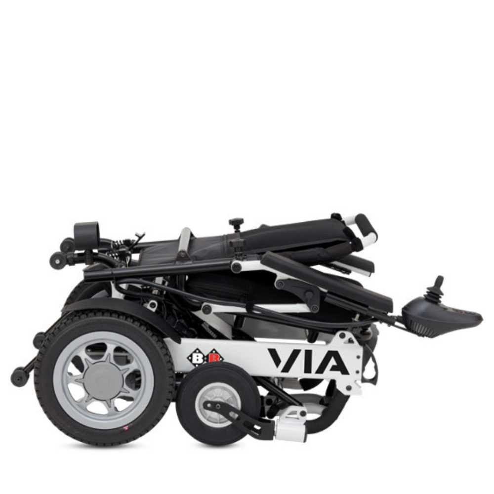 Electric wheelchair VIA foldable, ideal for travel - 6km/h