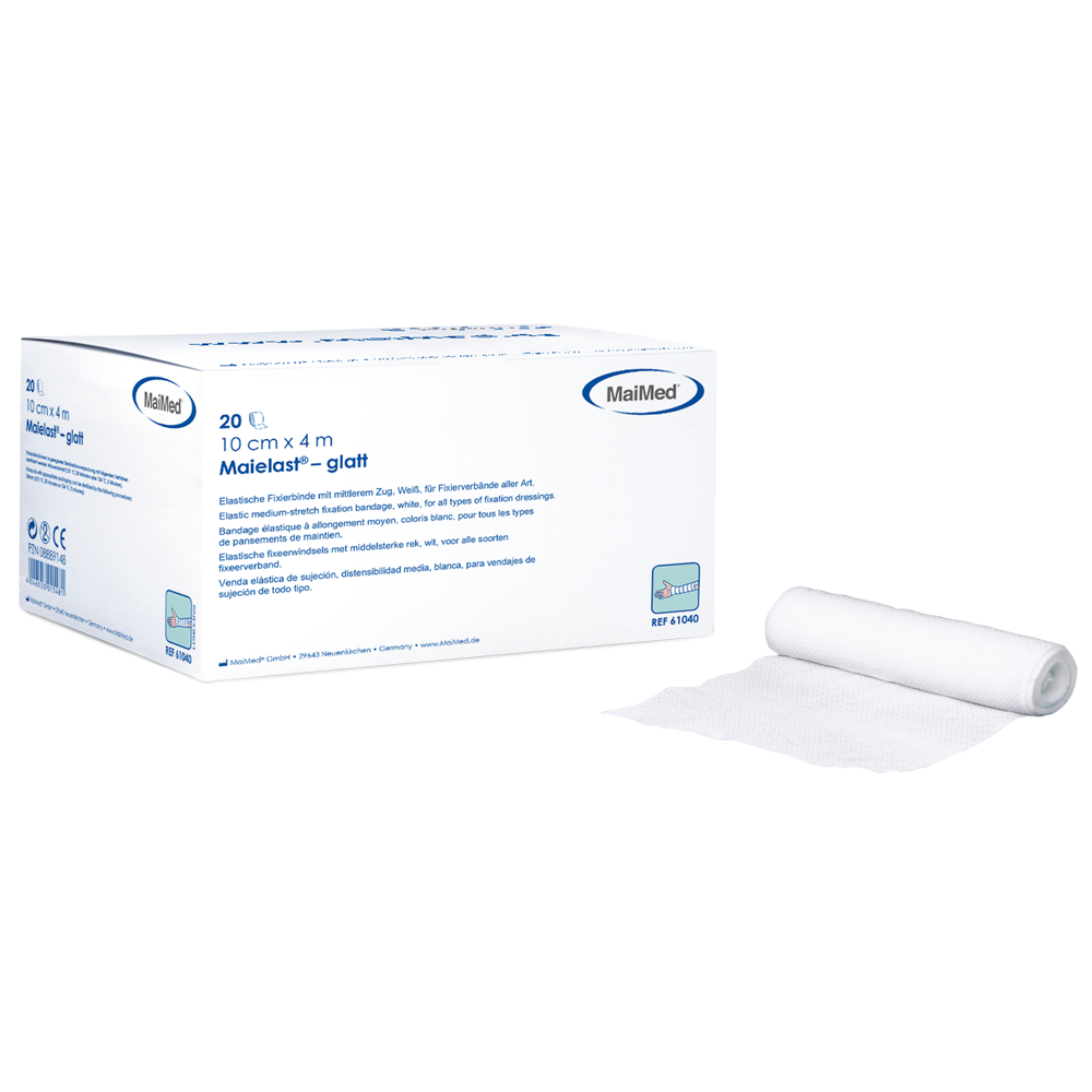 Fixierbinde - Maielast glatt 10cmx4m 20Stück