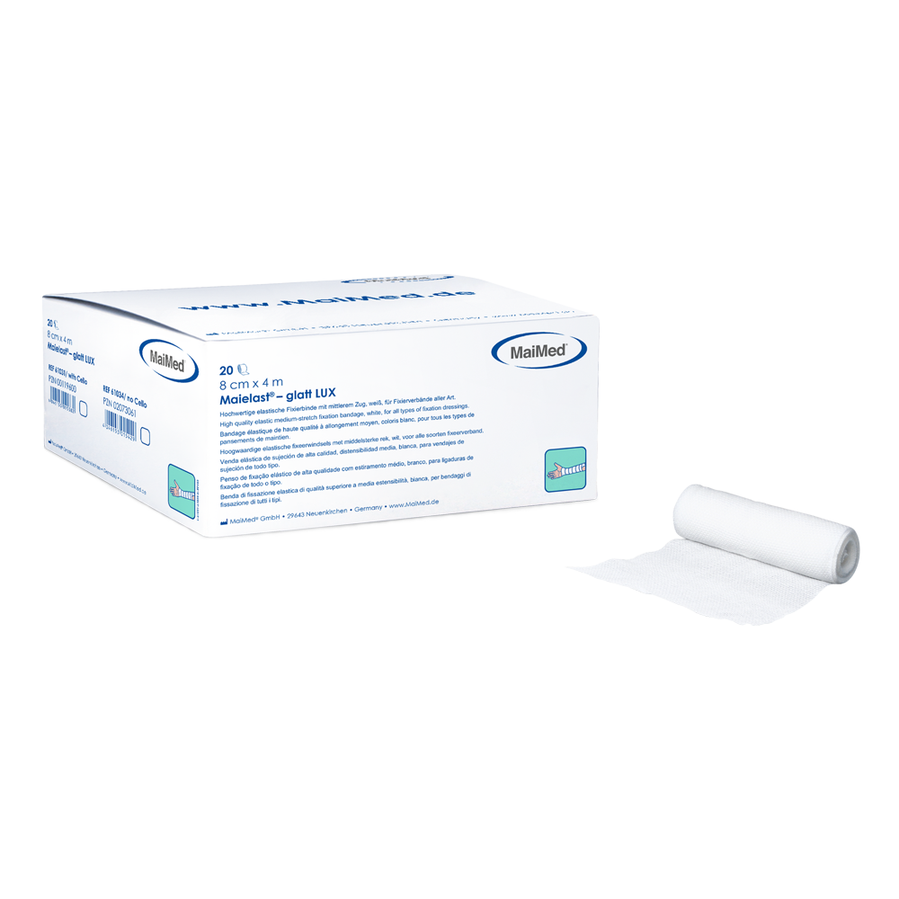 Fixierbinde - Maielast glatt LUX 8cmx4m 20Stück
