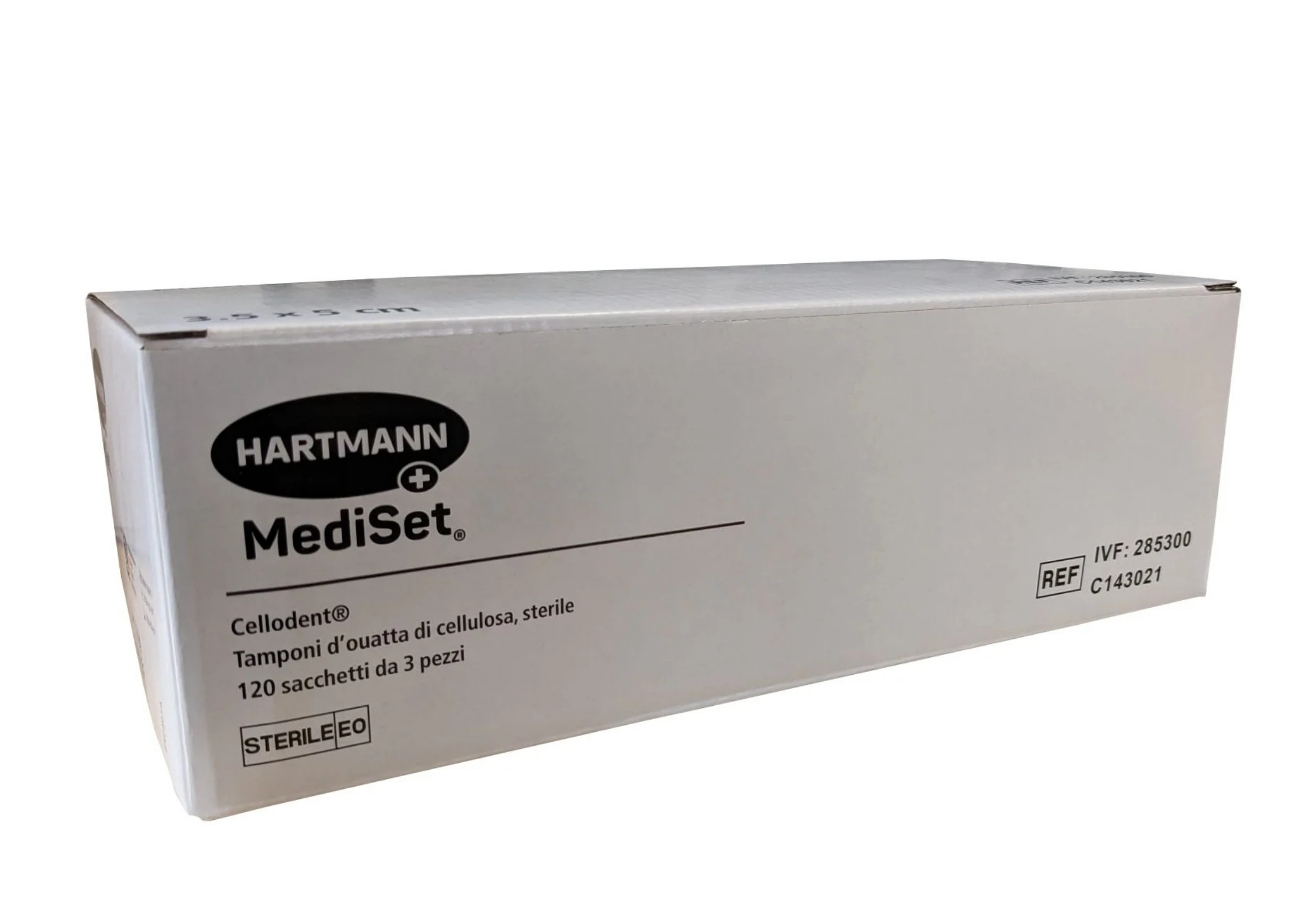 MediSet® Cellodent® steril 3.5 x 5 cm