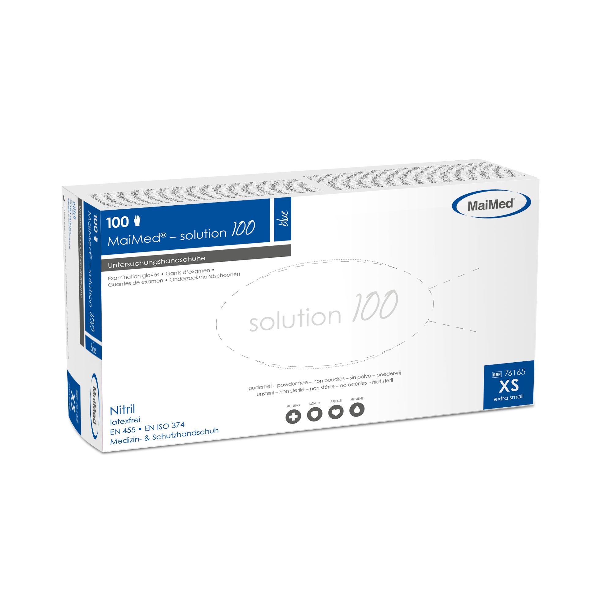 Nitril - Einweghandschuh Solution100