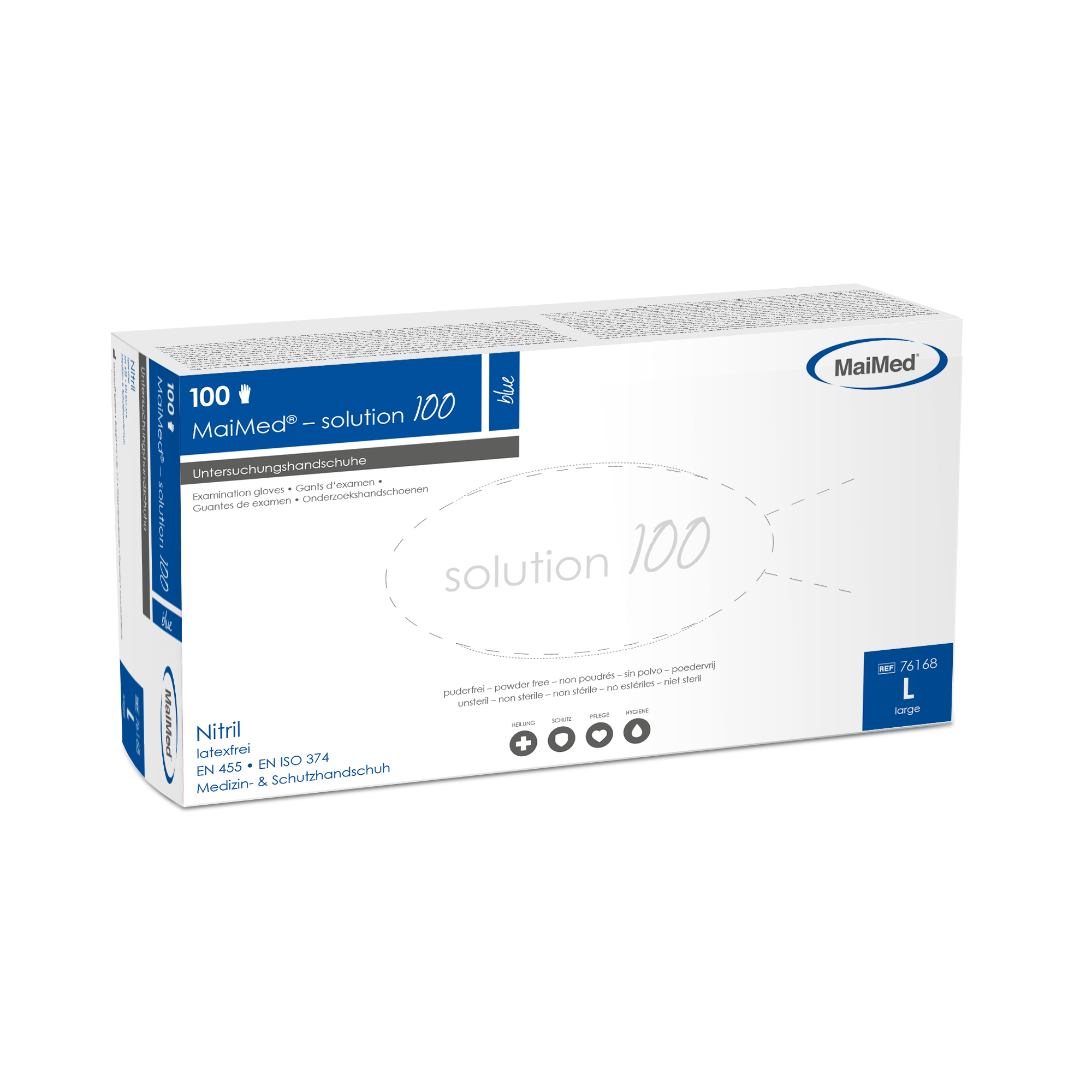 Nitril - Einweghandschuh Solution100