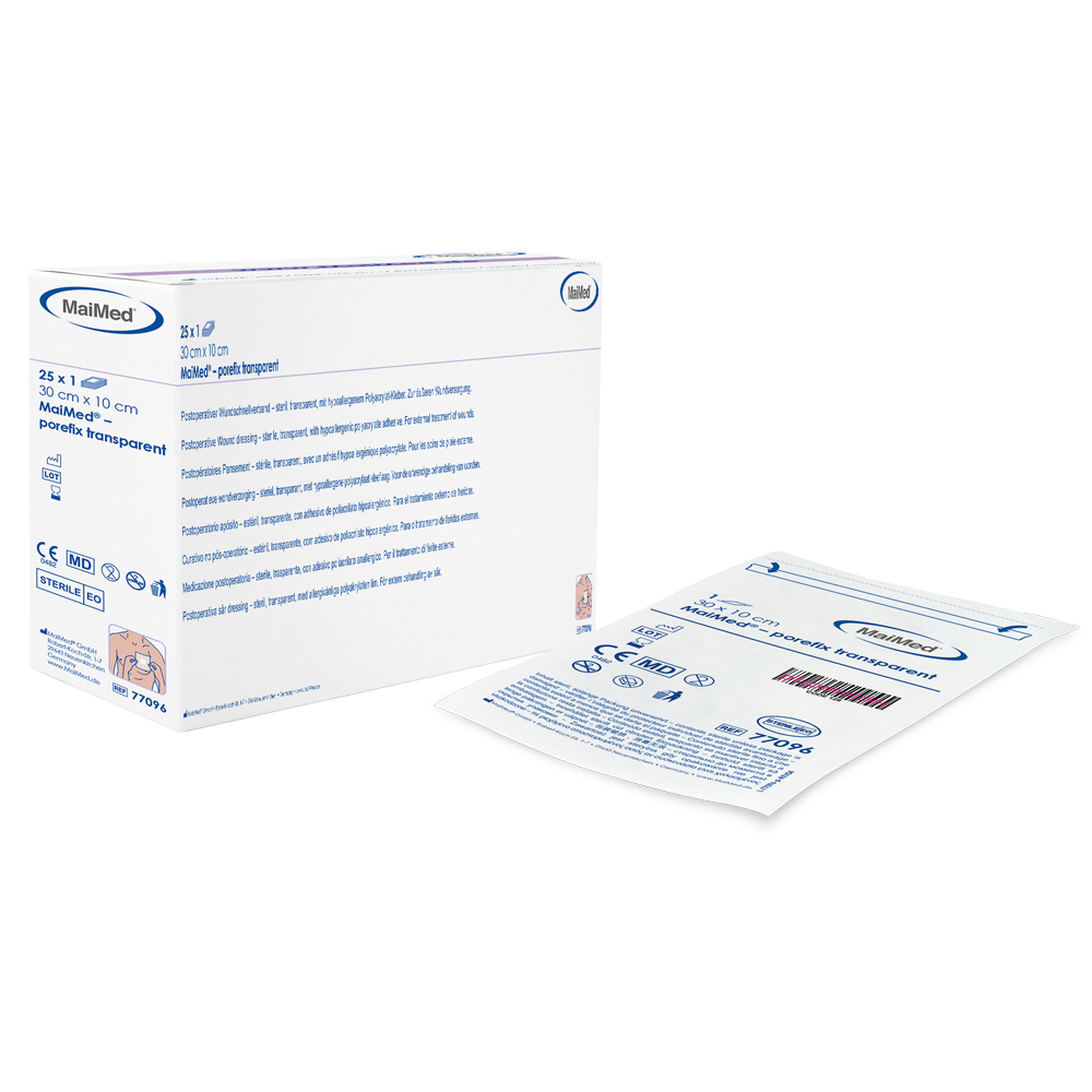 Pflaster - porefix transparent steril