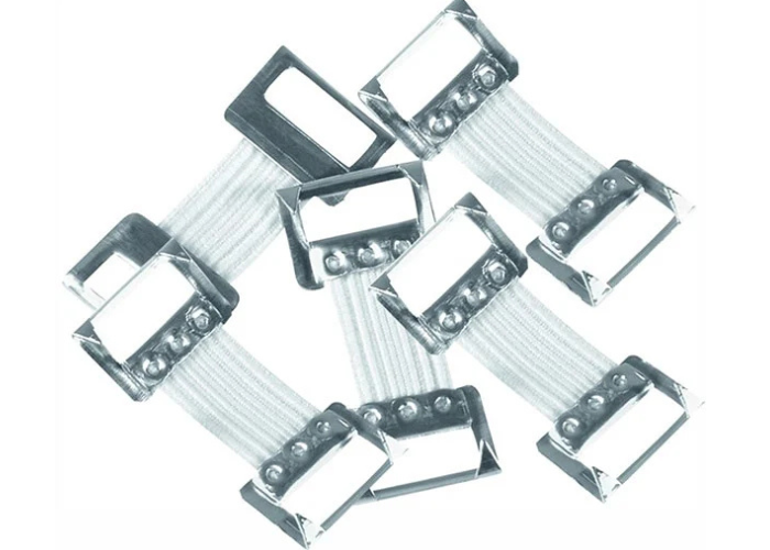 Rhena® Verbandklammern weiss - 5 Stück