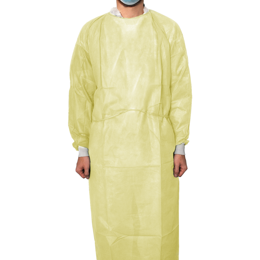 Schutzkittel - Coat ViruGuard gelb 10Stück