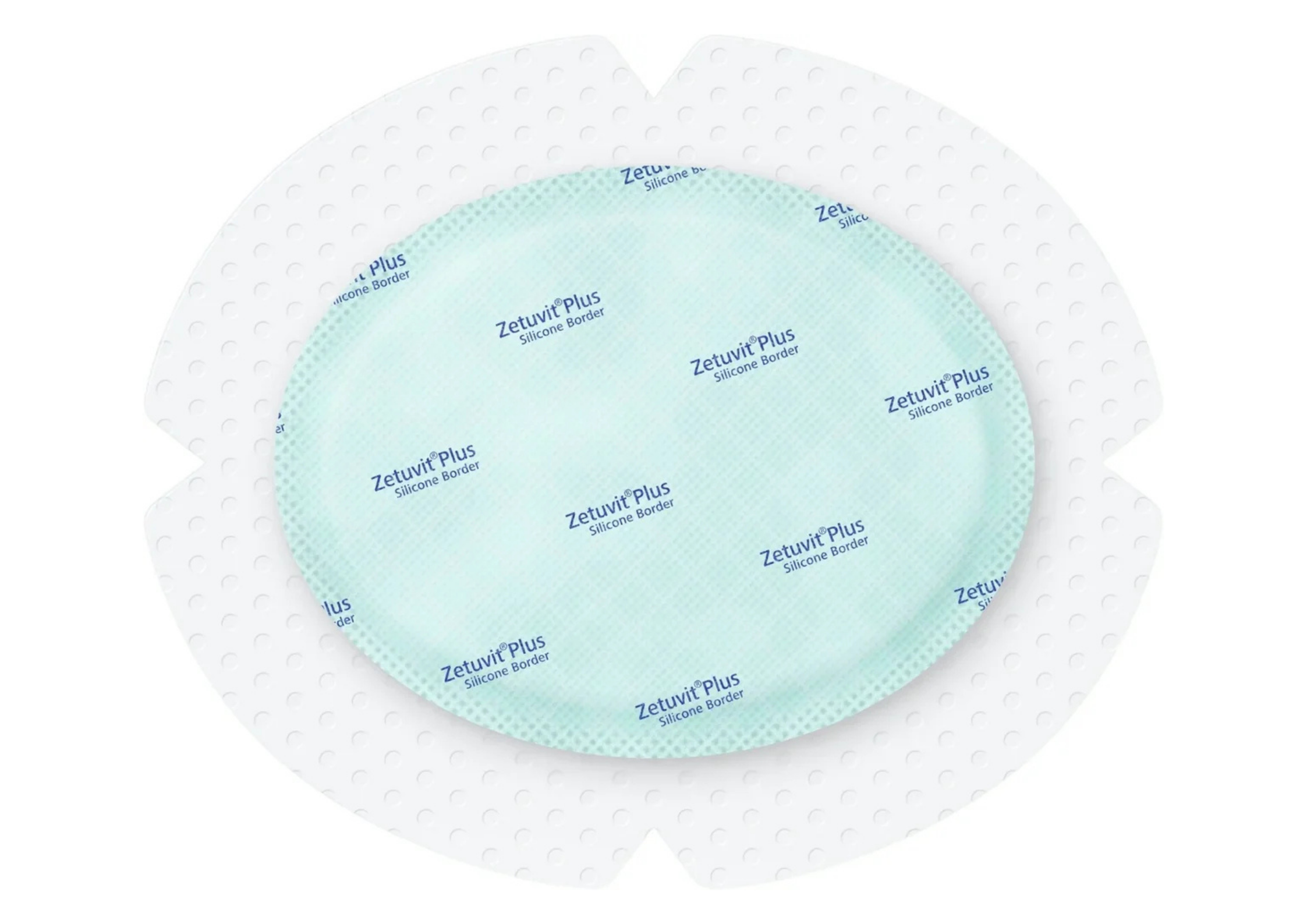 Zetuvit® Plus Silicone Border steril, einzeln verpackt 10Stück