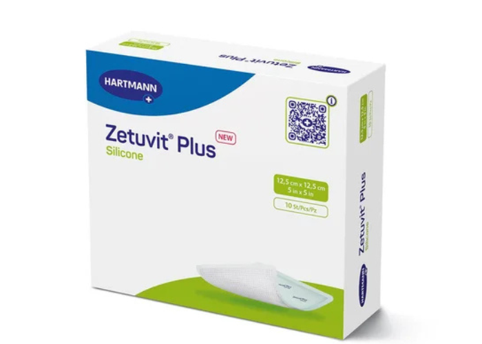 Zetuvit® Plus Silicone steril, einzeln verpackt 10Stück