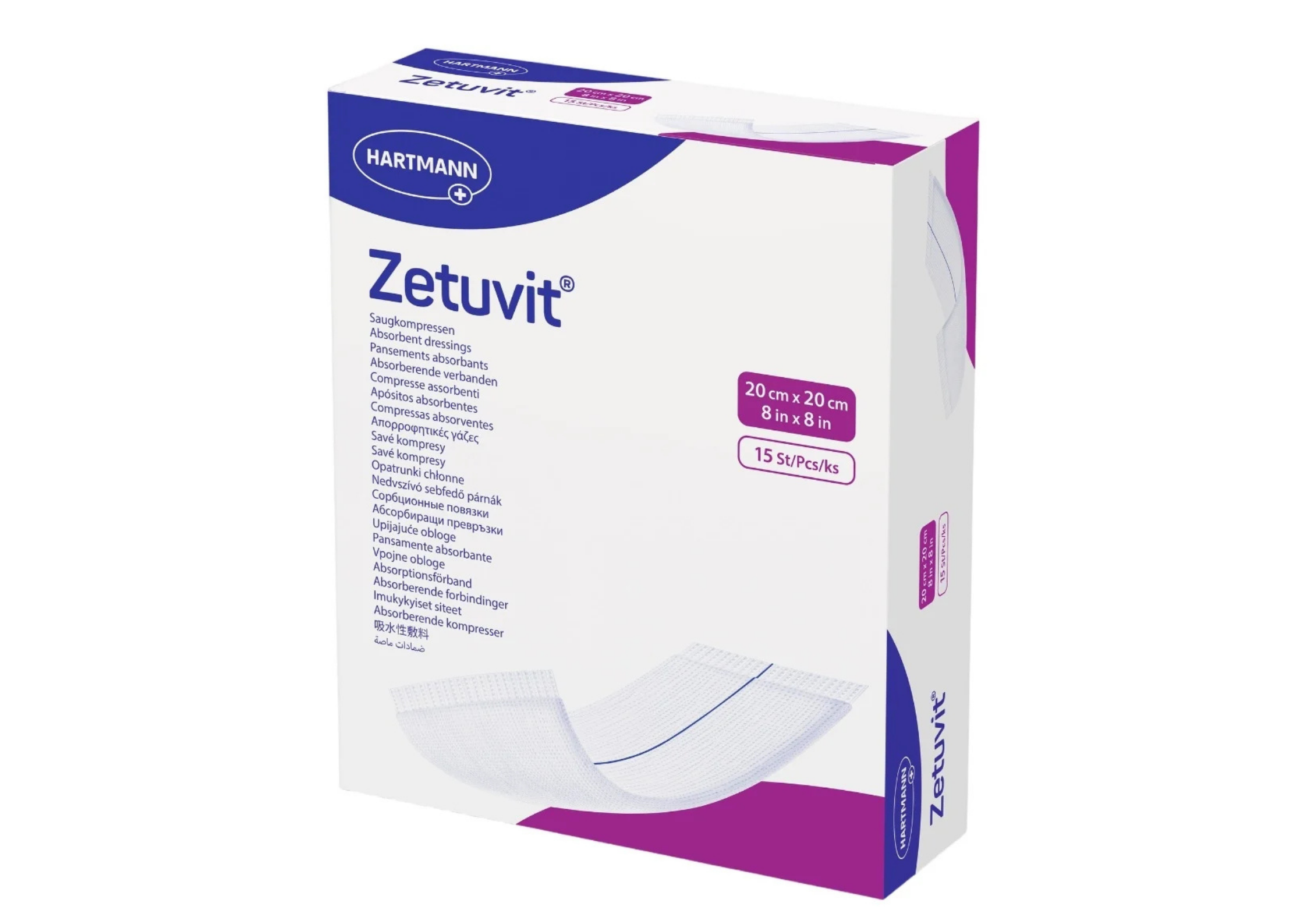 Zetuvit® steril, einzeln verpackt