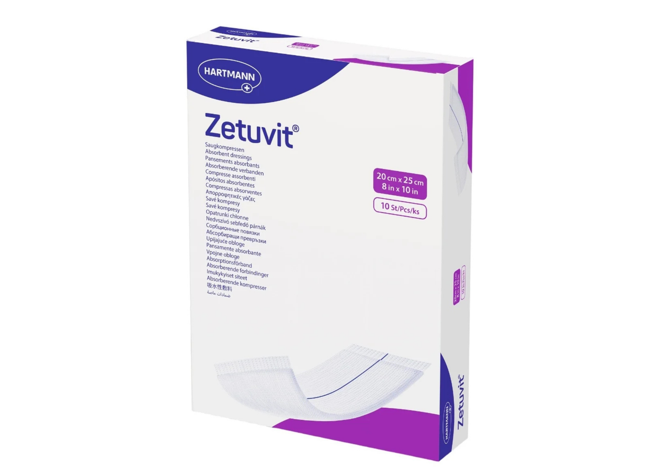Zetuvit® steril, einzeln verpackt